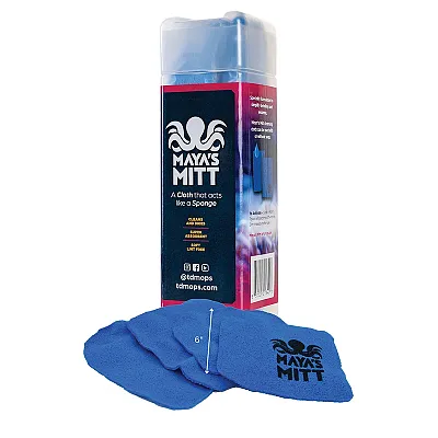 TD Mop Maya's Mitt - Detailing Sponge Cloth - 6" x 6" *4-Pack