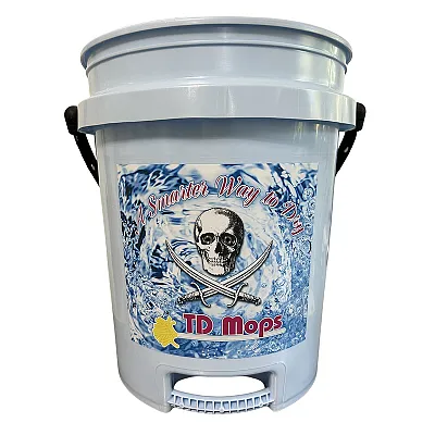 TD Mop TD Grip Bucket - Light Blue - 5 Gallon