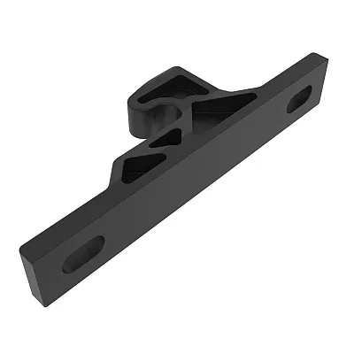 Southco Push-To-Close Latch Keeper, Rivet/Screw (Thru-Hole) Mounting, Plastic, B