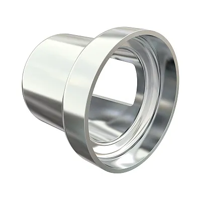 Southco Point Latch Cover, Bright Chrome Plated