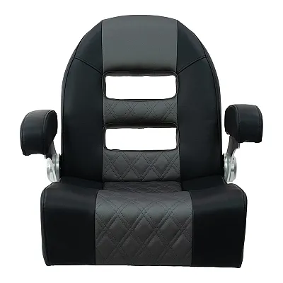 Springfield Console Helm Flip-Up - Black-Grey