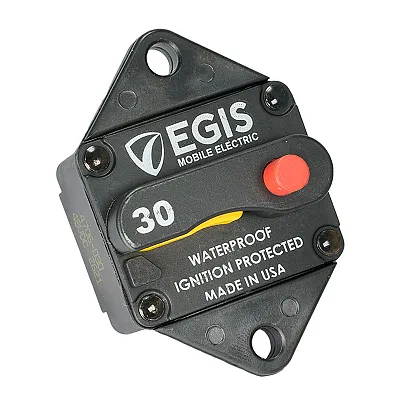 Egis 30A Circuit Breaker - 85 Series - Panel Mount