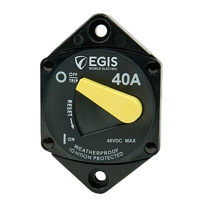 Egis 40A Circuit Breaker - 87 Series - Panel Mount
