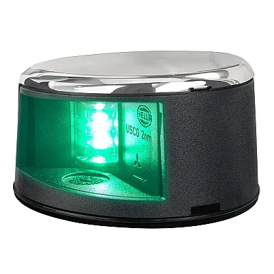 Hella Marine NaviLED Gen II Starboard Deck Mount Navigation Lamp - Stainless Ste