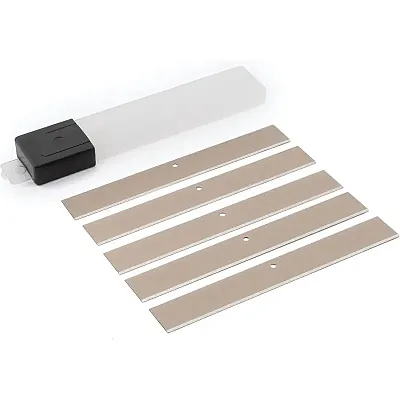 Titan 4&quot; Wall Scraper Blades Replacement Pack (5 Pack)