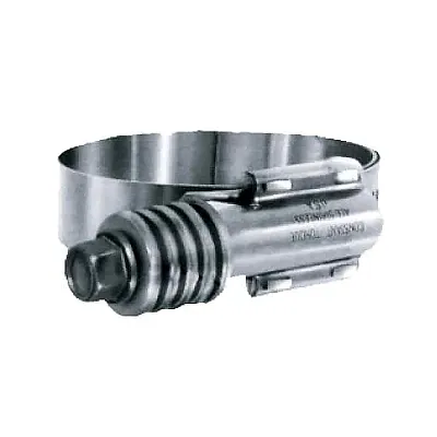 Trident Marine Stainless Steel Constant Torque Clamp 5/8" Band, Hose I.D. - 2-3/