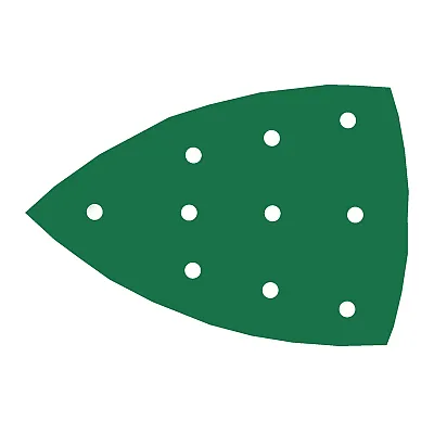 RUPES PROCUT Film Delta Abrasive Sheet 100mm x150mm (4" x 6") - 10 Holes - P40 G