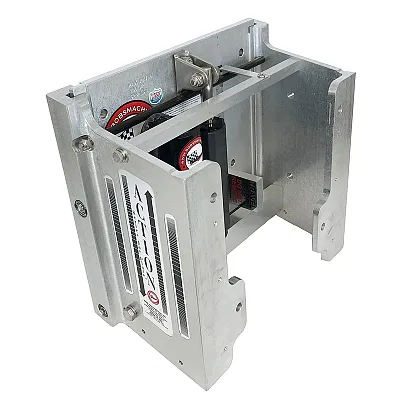 Bob's Machine 8" Setback Action Series Hydraulic Jack Plate - Silver