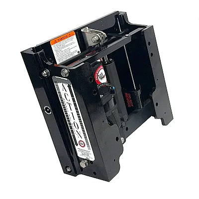Bob's Machine 6" Setback Action Series Hydraulic Jack Plate - Gloss Black