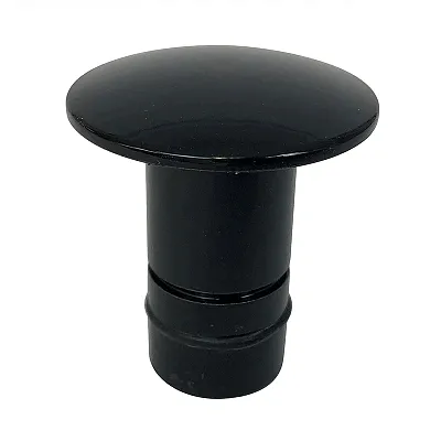 Bob's Machine Deck Plug - Pedestal Seat Plug 0.75" Hole- Black