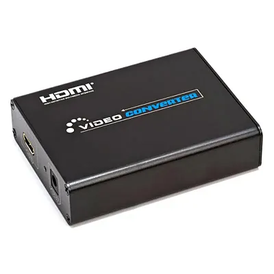Cmple 117-N HDMI Converter to VGA & R/L Stereo Audio w/ DC Adapt