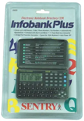 Barjan 117325 Infobank Plus Elec. Notebook Item Ca325