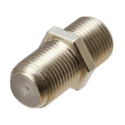 Cmple 1184-N F-Type Coaxial Jack to Jack Coupler Adapter (Pack o