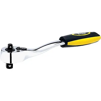 Titan Dual Head Offset Ratchet With 1/4&quot; And 3/8&quot; Drives