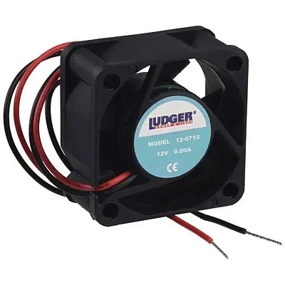Nippon 12V Mini Fan 3/4&quot;X1 1/2&quot;