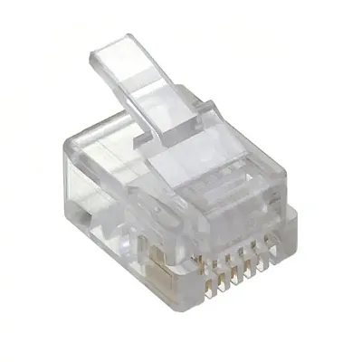 Cmple Rj12 Modular Plugs 6P6C For Solid - Pack Of 50 1219-N