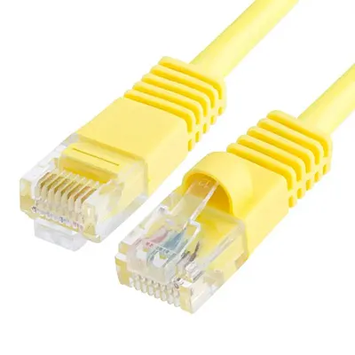 Cmple Rj45 Cat5 Cat5E Ethernet Lan Network Cable -W 150 Ft Yello