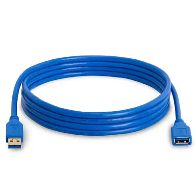 Cmple Usb 3.0 A Male To A Female Extension Gold Plated  Cable -1