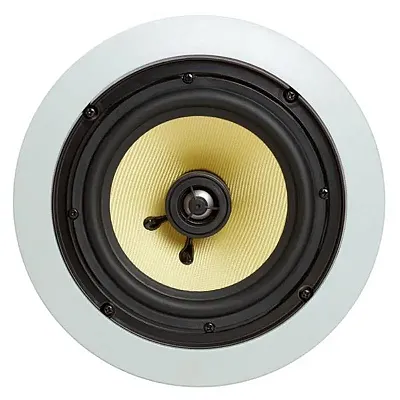 Cmple 6.5Inch Surround Sound 2-Way In-Wall/In-Ceiling Kevlar Spe