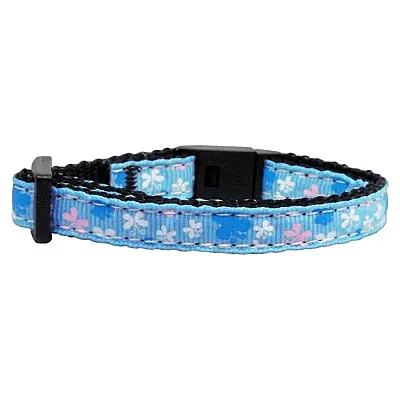 Mirage Pet Products Blue Butterfly Cat Safety Collar
