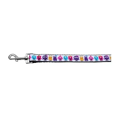 Mirage Pet Products Monsters Nylon Ribbon Dog Leash - LG
