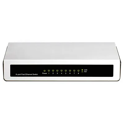 Cmple 8-Port 10/100Mbps Desktop Switch 1251-N