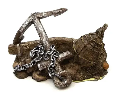 Novelties & Gifts 1256068C Old Relics Of The Sea - Resin Antique