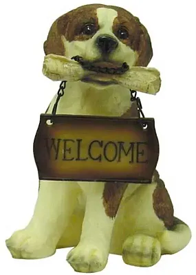 Small Welcome Dog Sold Each 1257203