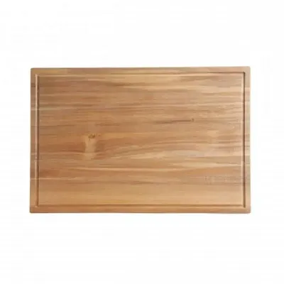 Kenmore Elite Kenosha 29 Inch Acacia Wood Cutting Board with Groove Handles