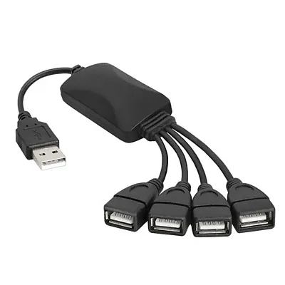 Cmple 4-Port High Speed Usb 2.0 Splitter, Unpowered Usb Hub 1269