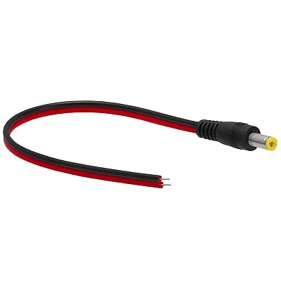 Cmple Cctv Male Power Lead Cable Connector For Security Cameras 