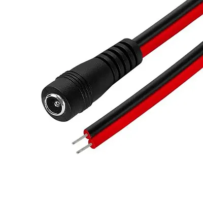 Cmple Cctv Female Power Lead Cable Connector For Security Camera