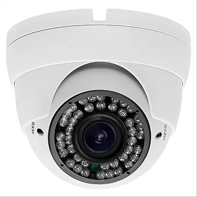 Cmple Hd Cvi Ir Dome Camera 1Megapixel 2.8-12Mm Varifocal (White