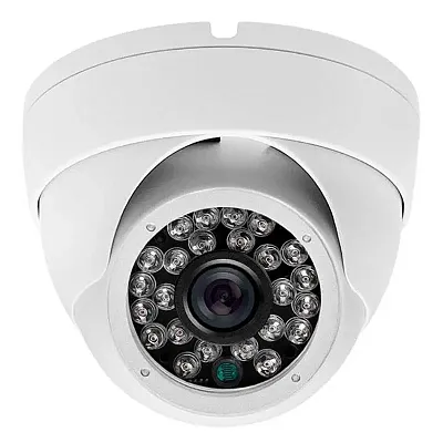 Cmple Hd Cvi Ir Dome Camera 2Megapixel 3.6Mm White 1291-N