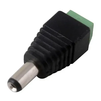 Cmple Male 2.1X5.5Mm Dc Power Plug Jack Adapter Connector For Cc