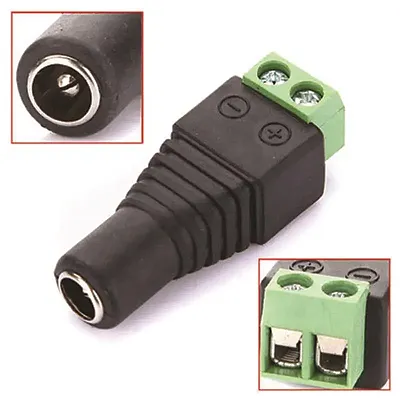 Cmple Female 2.1 X 5.5Mm Dc Power Plug Jack Adapter Connector Fo
