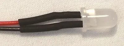 10Pk. 5Mm 12 Volt Led W/10&quot; Leads (Red) 12Vled-5-R