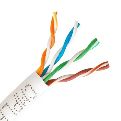Cmple Cat-5E Bulk Cable 350Mhz Utp 24Awg Bare Copper Cmr Rated 1