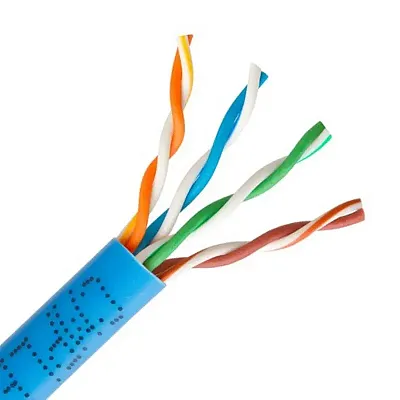 Cmple Cat-5E Bulk Cable 350Mhz Utp 24Awg Bare Copper Cmr Rated 1