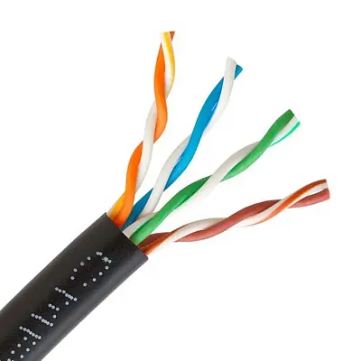 Cmple Cat-5E Bulk Cable 350Mhz Utp 24Awg Bare Copper Cmr Rated 1