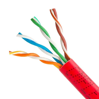 Cmple Cat-5E Bulk Cable 350Mhz Utp 24Awg Bare Copper Cmr Rated 1