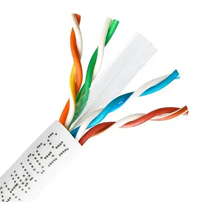 Cmple Plenum Cat6 23Awg Solid Cmp Bare Copper 1000Ft Cable Gigab