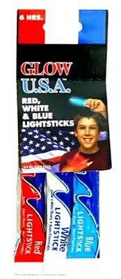 Glowsticks 3-Pk Red/White/Blue 13299090