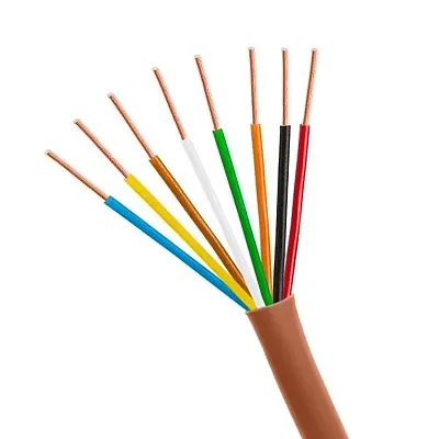 Cmple 18/8 Thermostat 18Awg 8 Conductor Unshielded Cable - 250 F