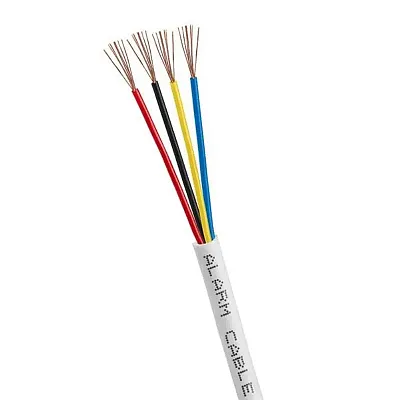 Cmple 22/4 Gauge Awg Alarm Security Wire Cable Stranded Conducto