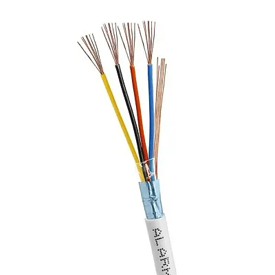 Cmple 22/4 Gauge Awg Alarm Security Wire Cable Stranded Conducto