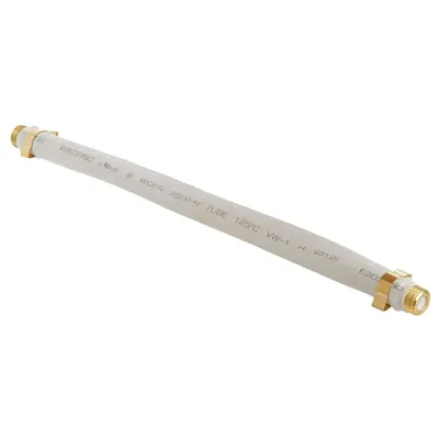 Cmple 135-N Flat F-to-F Type Coaxial Jumper, 8&quot;