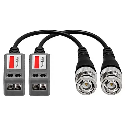 Cmple Cctv Coax Bnc Video Balun Transceiver Adapter To Cat5E Cat