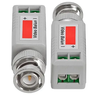 Cmple Cctv Coax Bnc Video Balun Transceiver Adapter Cat5E Cat6 T