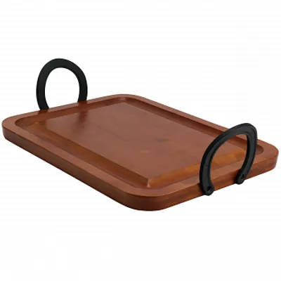 Wanda June Home by Miranda Lambert 1 Piece Bamboo Charcuterie Board in Golden Br